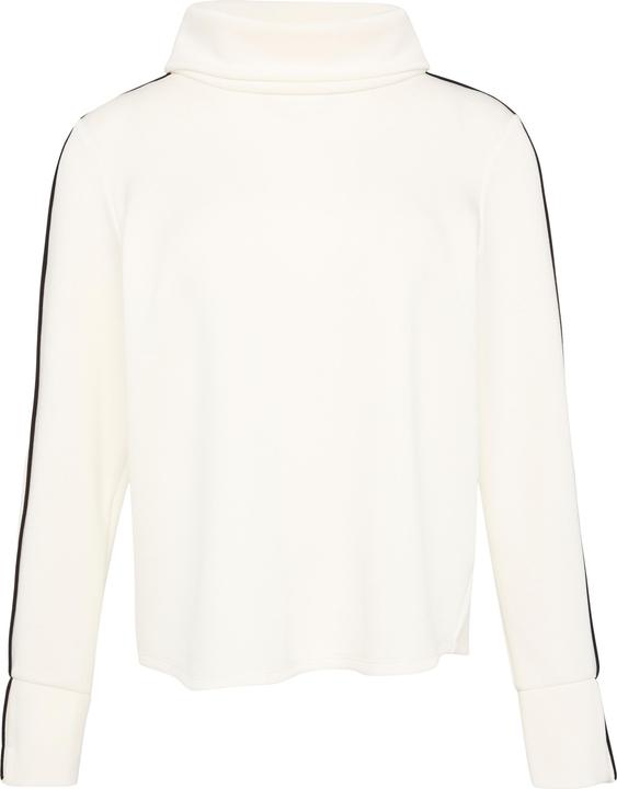Produktbild s.Oliver Sweatshirt Sweatshirt mit Kontrast-Details und geschlitztem Ärmelsaum (46)