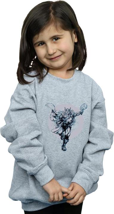 Immagine prodotto Thor Circle Felpa Ragazze (140, 146)