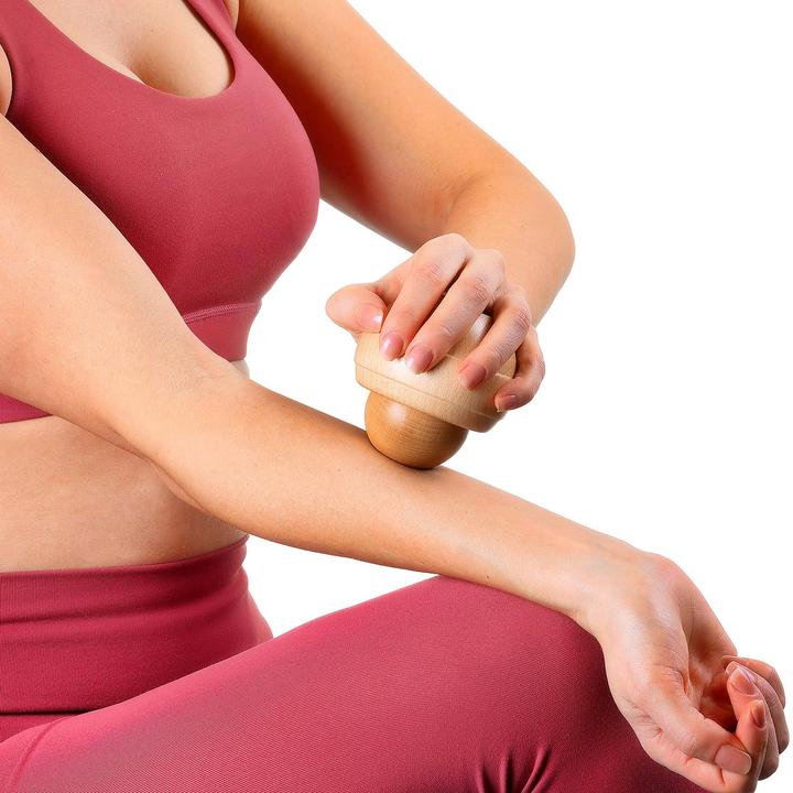 Actual product image Kernpower Massage roller Timber