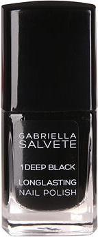 Gabriella Salvete Longlasting Enamel (01 Deep Black, Farblack)