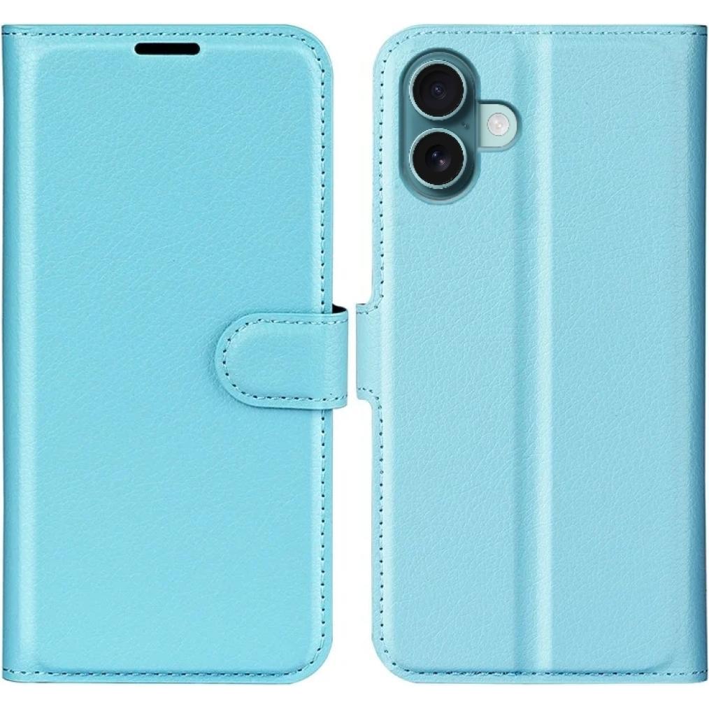 Screenguard Apple iPhone 16 Leather Guard Lederhülle (Apple iPhone 16), Smartphone Hülle, Blau