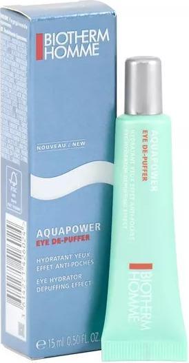Actual product image Biotherm Aquapower Eye De-Puffer (Eye care gel, Day + Night, 15 ml)