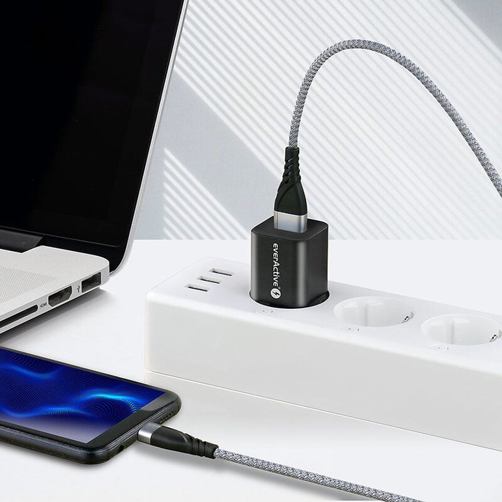 Produktbild Everactive USB A — Micro-USB B (2 m, USB 2.0)