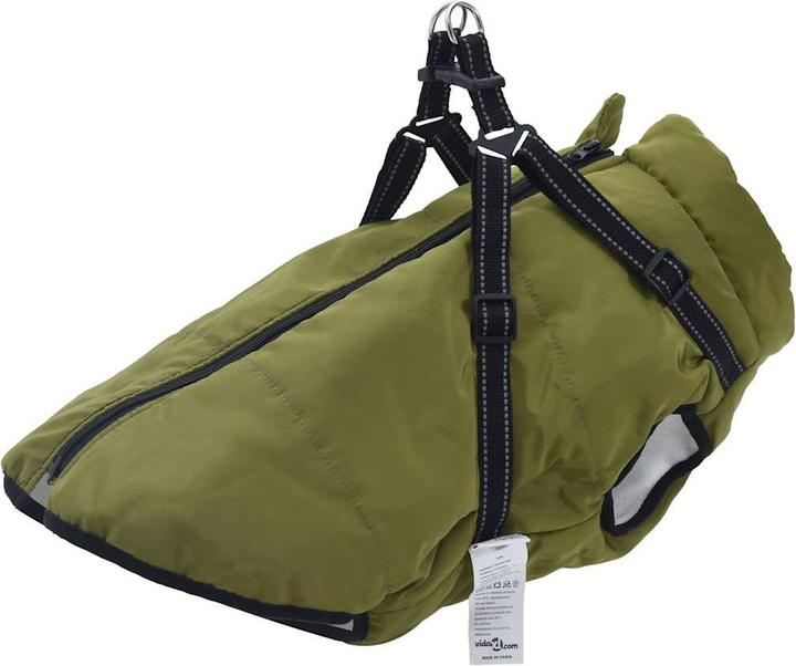 Actual product image vidaXL Dog coat with harness Waterproof (48, Dog coat)