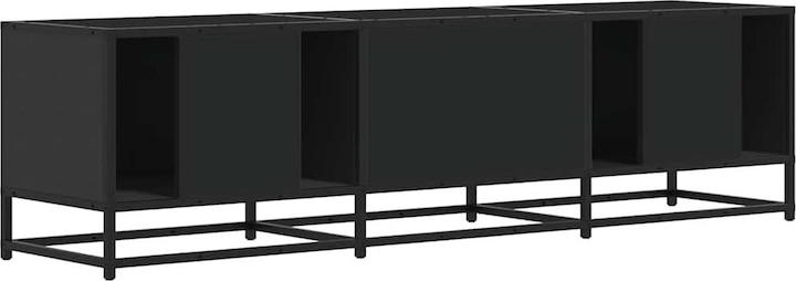 Productafbeelding VidaXL TV-meubel Lowboard TV-meubel TV-tafel Houtmateriaal Metaal (150 x 35 x 41 cm)