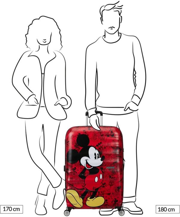 Actual product image American Tourister WAVEBREAKER DISNEY Spinner (96 l)