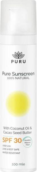 Immagine prodotto PURU Puro (Crema solare, SPF 30, 100 ml, 147 g)