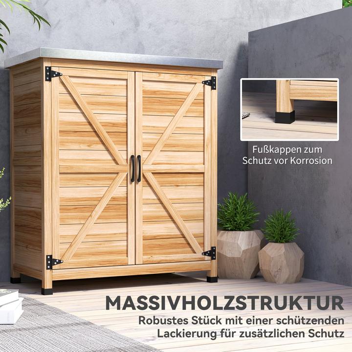 Produktbild Outsunny Gartenschrank