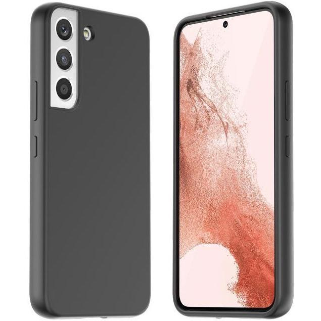Araree Typoskin Silikon Softcase Hülle (Samsung Galaxy S22+), Smartphone Hülle, Schwarz