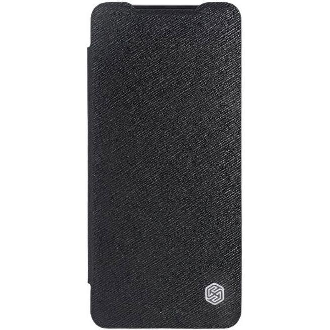 Nillkin Ming Series Leder Bookcover (Samsung Galaxy S20+), Smartphone Hülle, Schwarz