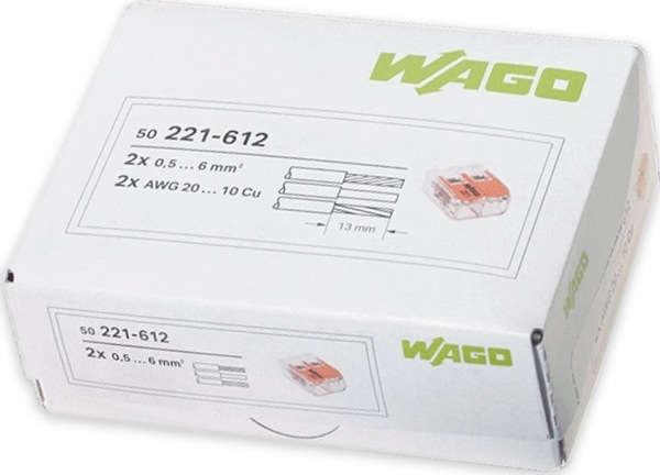 Actual product image Wago Compact connection terminal