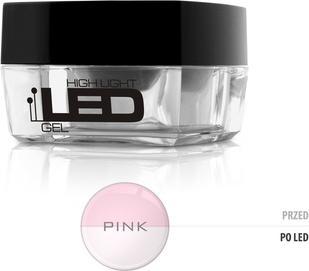 Produktbild Silcare High Light Led Gel Medium-Knelt Uniphase Gel Is Pink 30G (Pink, Highlighter, 30 g)