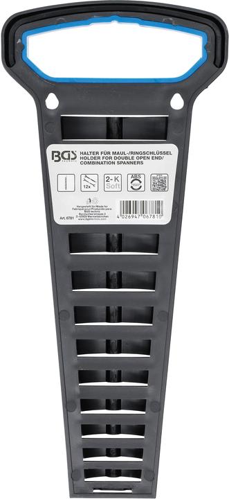 Image du produit BGS Support de Rangement pour clés mixtes/polygonales 12 pièces