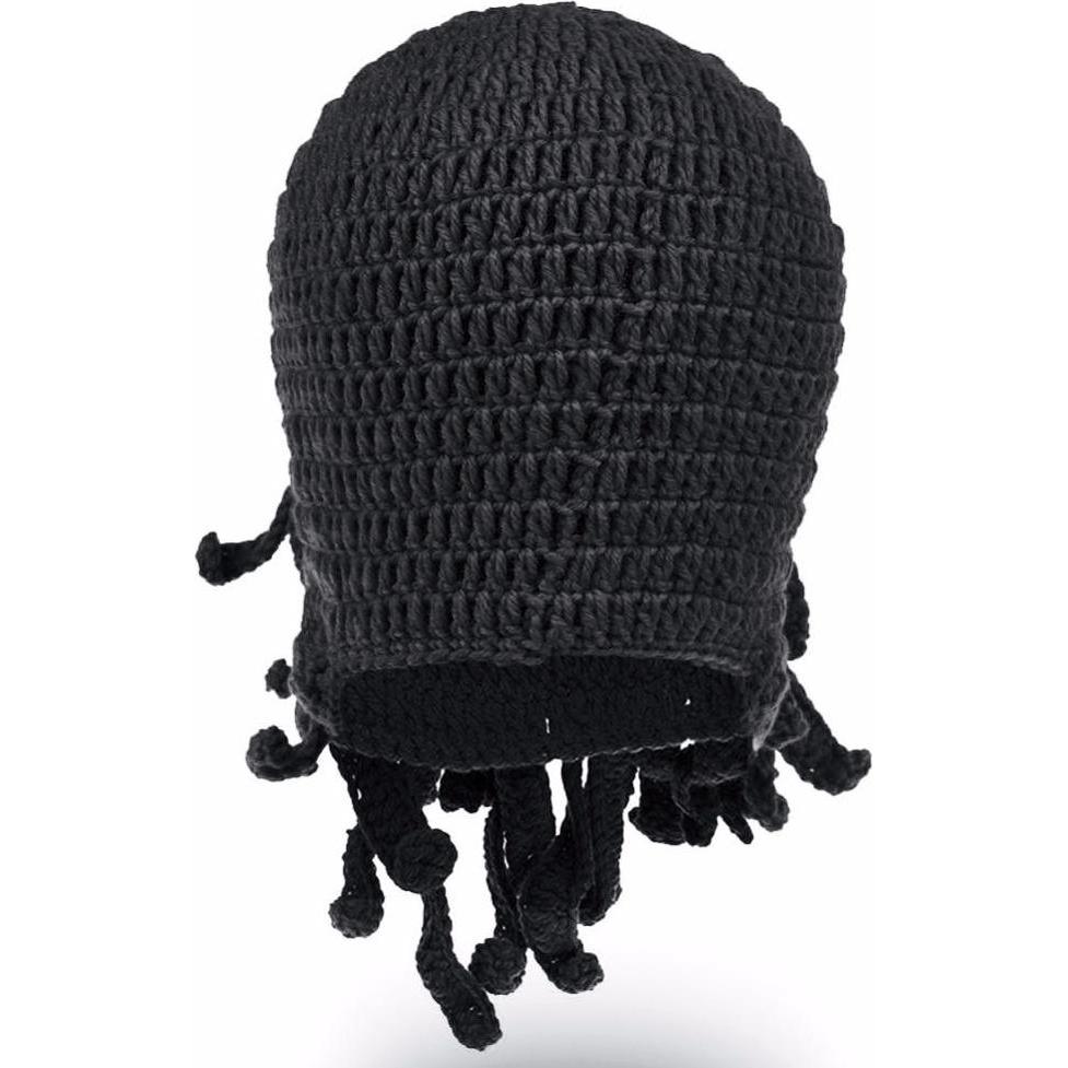 Thumbnail - JTI, Sturmhaube + Halsschlauch, Sturmhaube, Oktopus - Schwarz, Schwarz, One Size