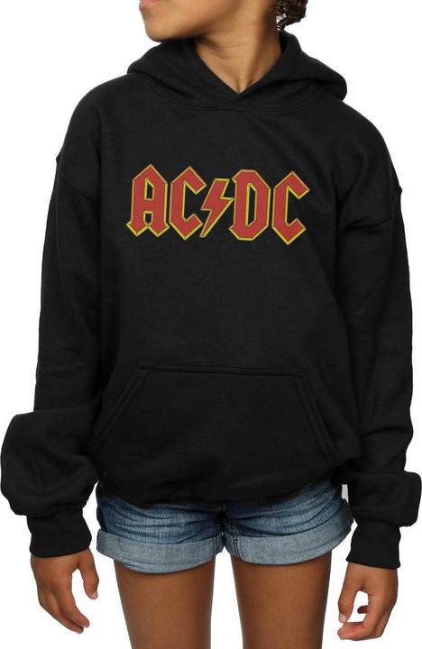 Produktbild AC/DC Red Logo Kapuzenpullover Mädchen (152, 158)
