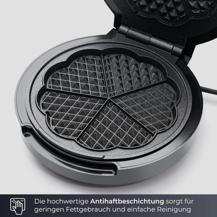 Produktbild KLAMER Waffeleisen Herz