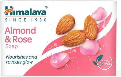 Himalaya Herbals Amandel en Roos Hydraterende Zeep 75g (Zeeplotion)