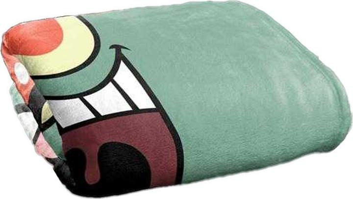 Produktbild Spongebob Squarepants Gesicht Decke Seidig Supersoft (152 x 127 cm)