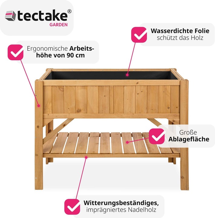 Immagine prodotto tectake Letto rialzato
