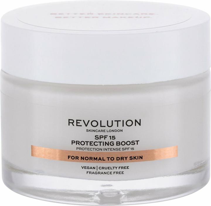 Produktbild Revolution Skincare Moisture Cream Normal to Dry Skin (50 ml, Tagescreme, SPF 15)