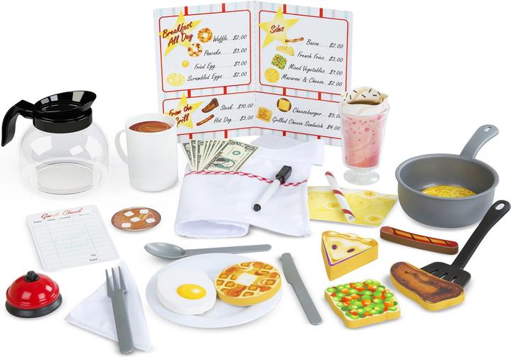 Actual product image Melissa & Doug Star diner bistro playset