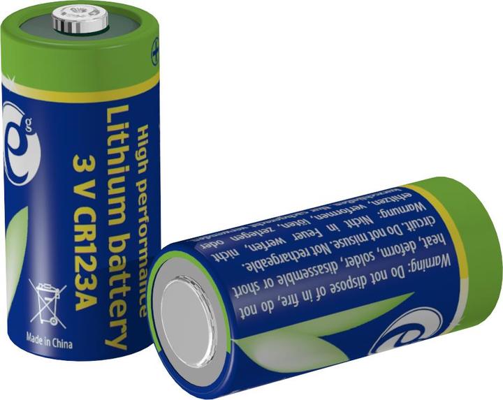 Produktbild Gembird EG-BA-CR123-01 Haushaltsbatterie Einwegbatterie Lithium (1 Stk., CR123A, 1500 mAh)