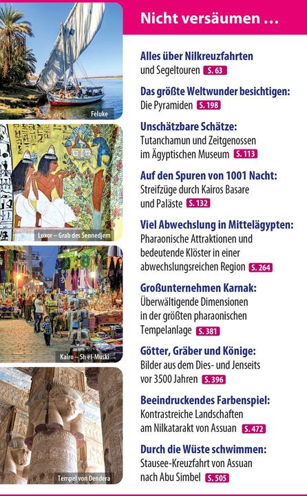 Produktbild Reiseführer Ägypten – Das Niltal von Kairo bis Abu Simbel (Deutsch, Matthias Fabian, Nadine Essbach, Wil Tondok, 2023)