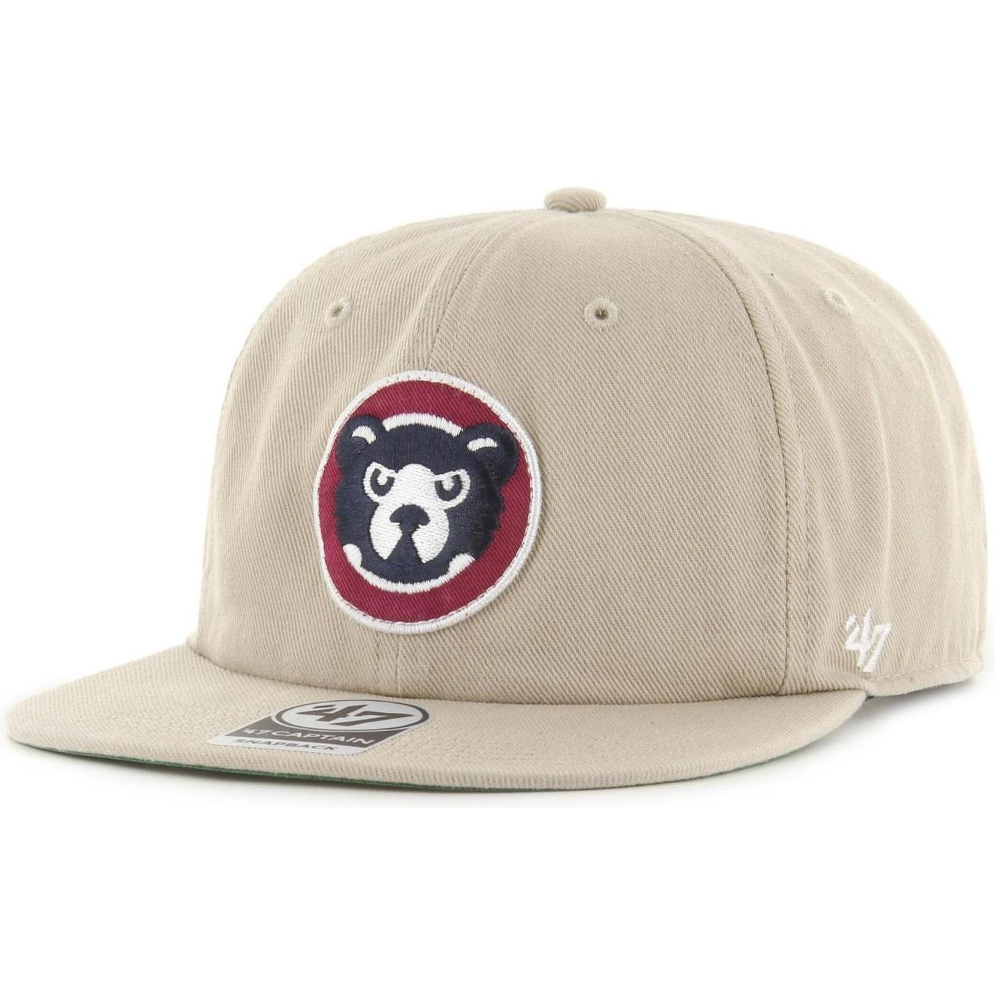 47 Brand, Herren, Cap, Cooperstown Wayback Chicago Cubs, Beige