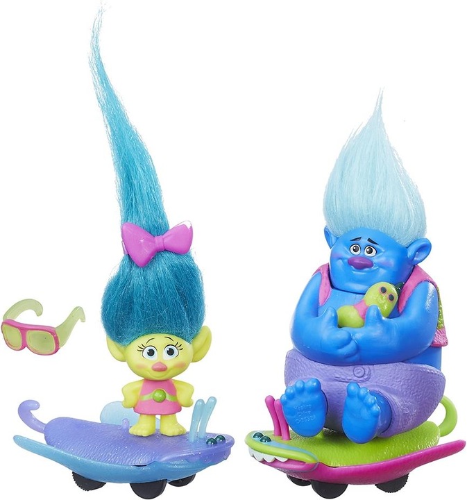 Hasbro Trollstadt Trolle mit Skitterboard