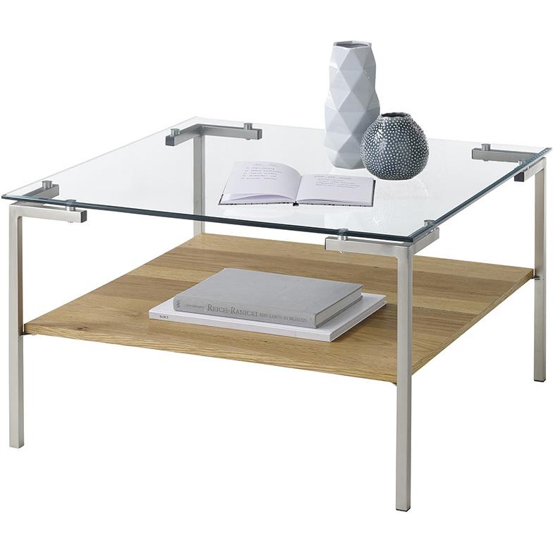 Robas Lund, Couchtisch + Beistelltisch, Glasgow (65 x 65 x 46 cm)