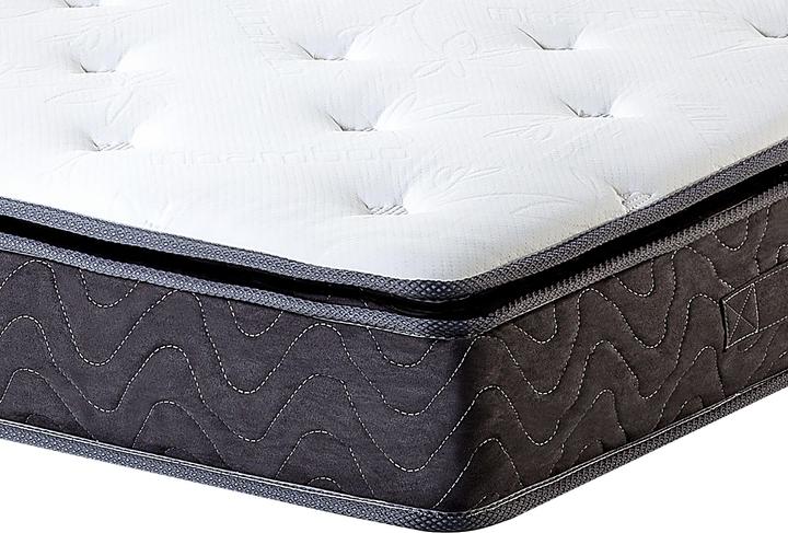 Produktbild Beliani Taschenfederkernmatratze Latex 5-zonen mittelfest 140 x 200 cm hypoallergen JOY (Federkern, 140 x 200 cm)