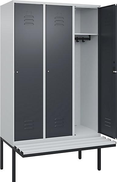 Actual product image C+P Locker Classic PLUS bench seat (120 cm, 212 cm)