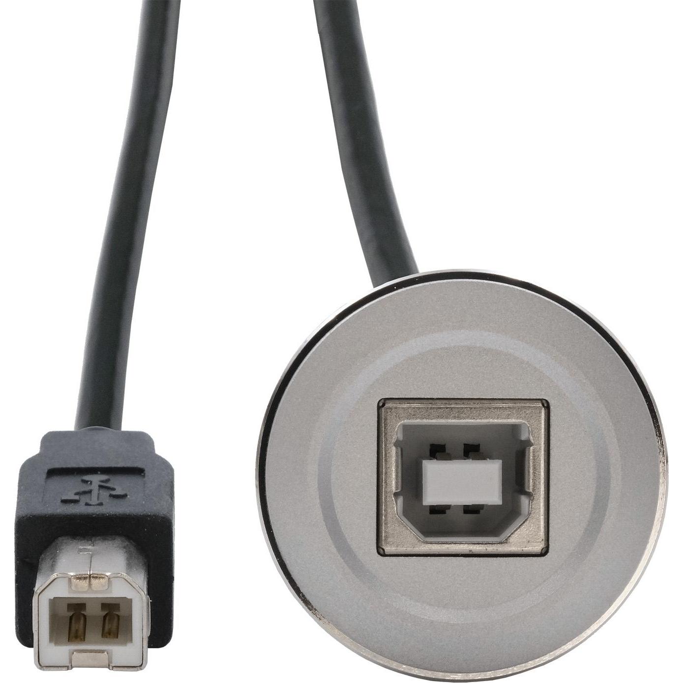 Thumbnail - Exsys Einbau-Adapter USB-B BU-ST (USB-BC 1.2, 30 cm), Data + Video Adapter