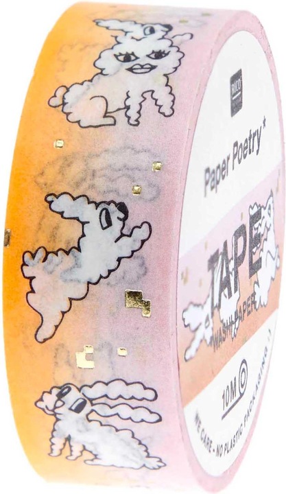 Actual product image Rico Design Washi tape "Futschikato rabbits"