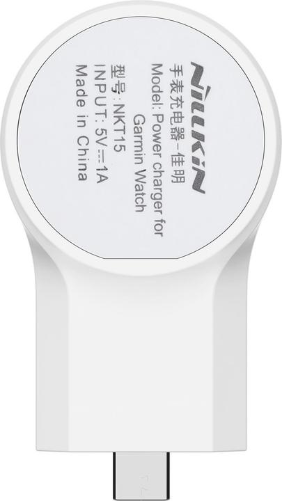 Actual product image Nillkin Charger for Garmin Watch White