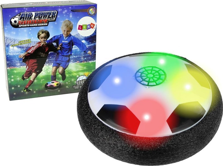 Produktbild Lean Toys Air soccer ball Air Power LED with padding