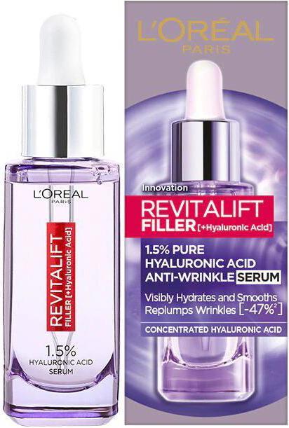 Produktbild L'Oréal Paris L'Oréal Revitalift Filler serum with 1.5% hyaluronic acid 30ml (30 ml)