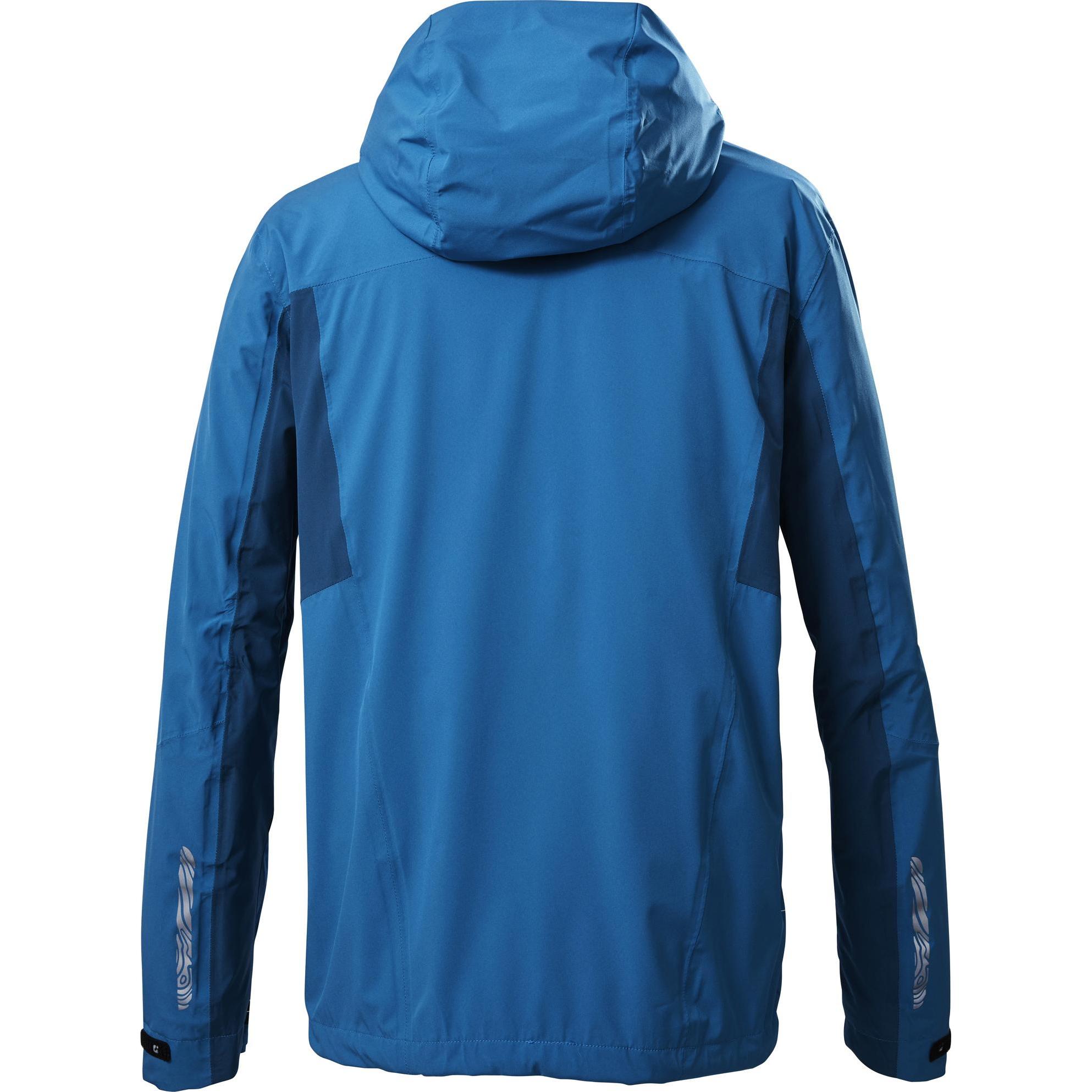 killtec Boy's Functioneel jack/outdoorjack met capuchon, opvouwbaar KOS 226 BYS JCKT, dark olive, 152, 39566-000