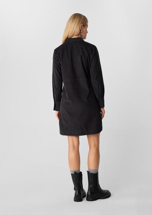 Image du produit Comma Kleid Hemdblusenkleid aus Feincord (36)