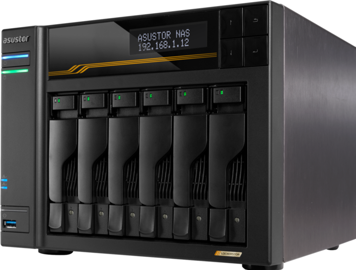 Produktbild Asustor LOCKERSTOR 6 Gen3 AS6806T