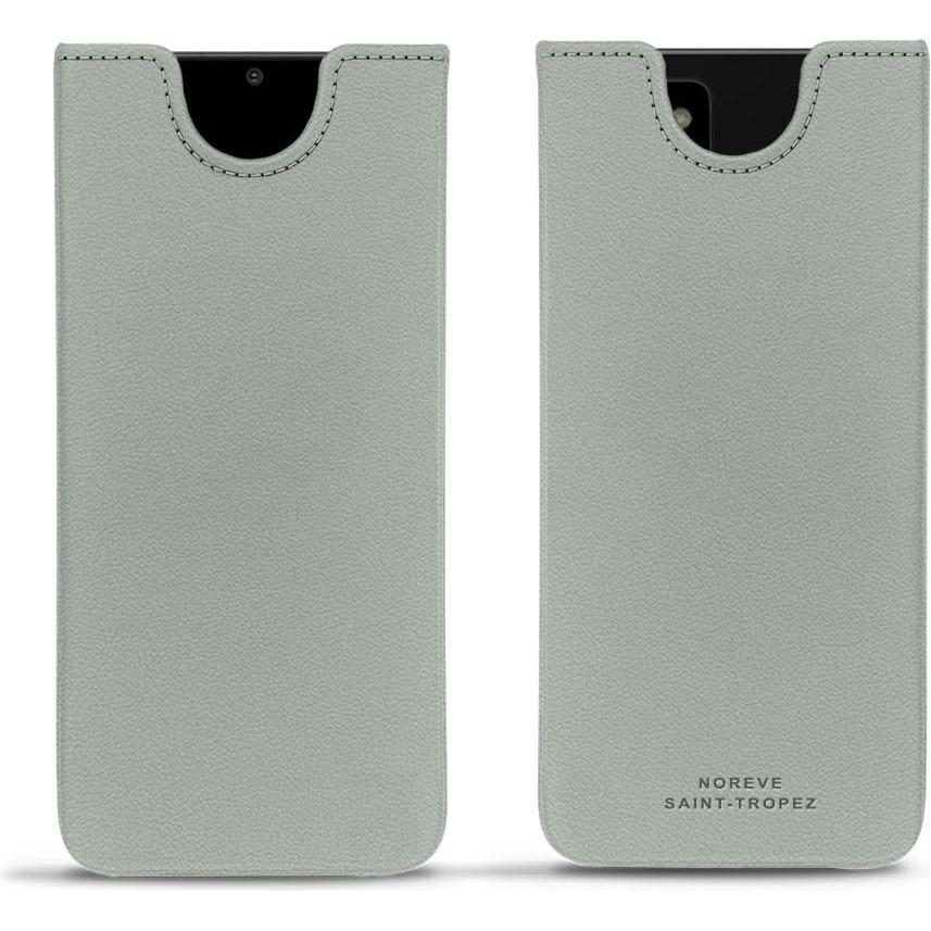 Noreve Lederschutzhülle (Samsung Galaxy Note 20 Ultra), Smartphone Hülle, Grau