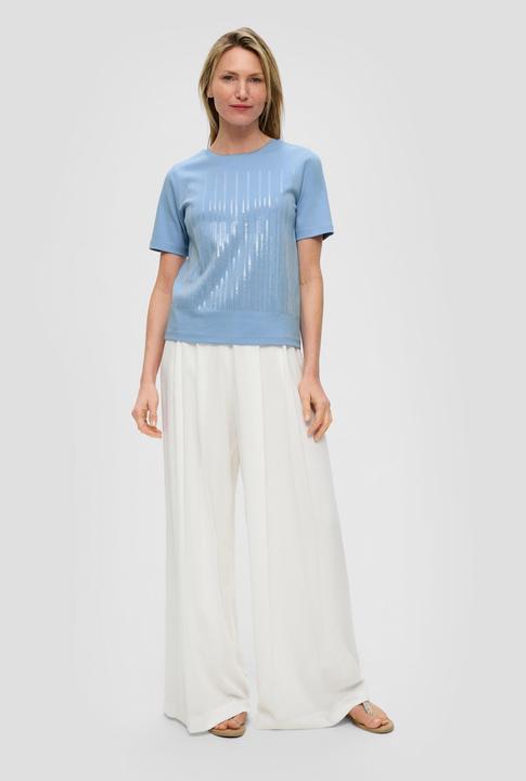Actual product image S.Oliver T-Shirt T-Shirt mit Pailletten (32)