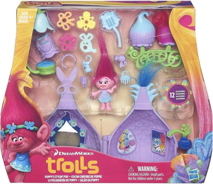 Hasbro Salon de coiffure Poppy de Trollville