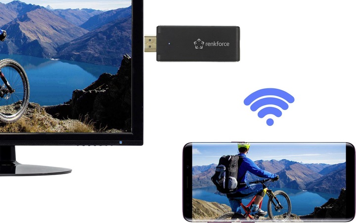 Immagine prodotto Renkforce Chiavetta HDMI per lo streaming (AirPlay, Miracast, DLNA)