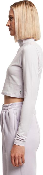 Actual product image Urban Classics Ladies Organic Cropped Turtelneck Longsleeve - 16513 (M)