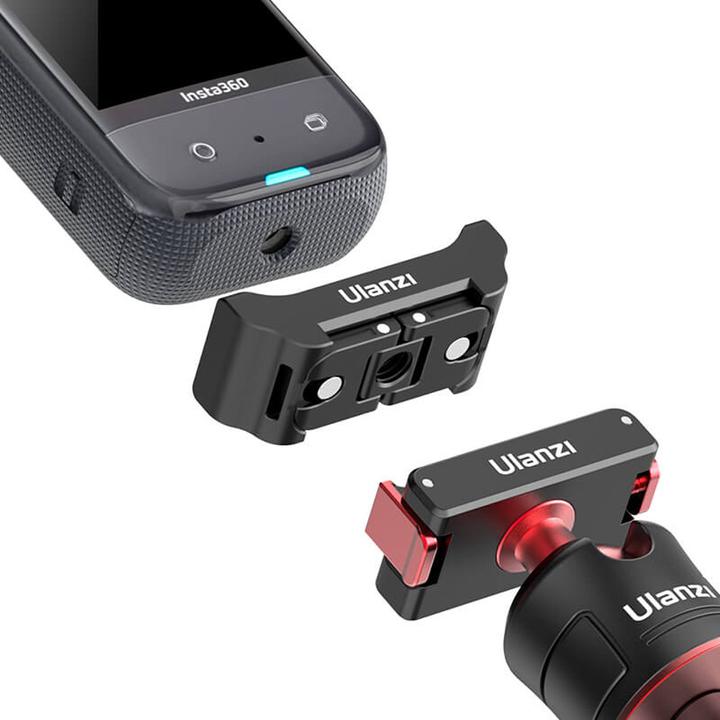 Actual product image Ulanzi 3 In 1 Quick Release Adapter For Insta360 X2/X3 (X2, x3)