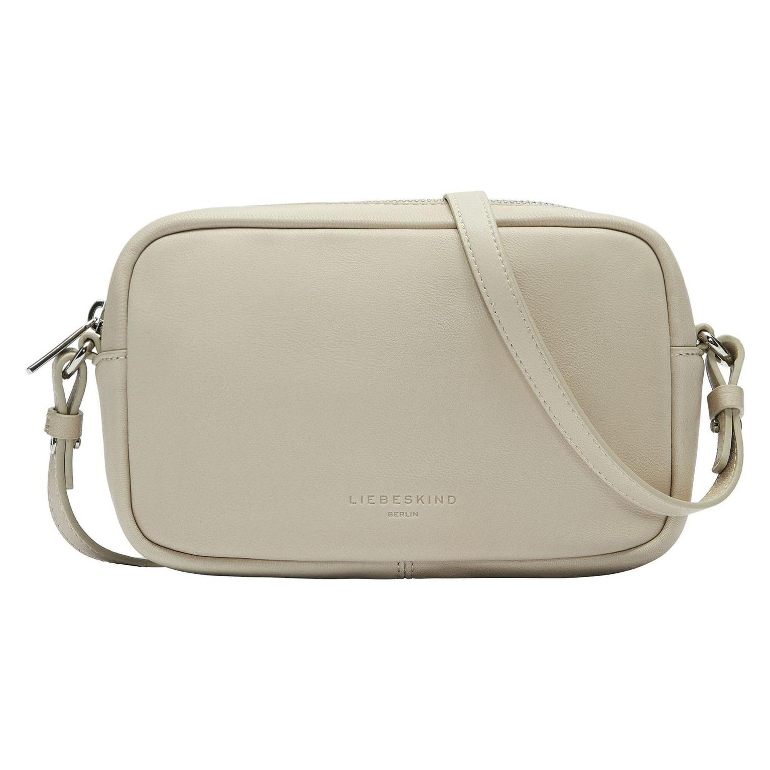 Liebeskind Berlin, Damen, Handtasche, Crossbody Kleine Camera Bag Aus Weichem Leder, Beige