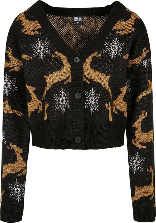 Produktbild Urban Classics Ladies Short Oversized Christmas Cardigan (XL)