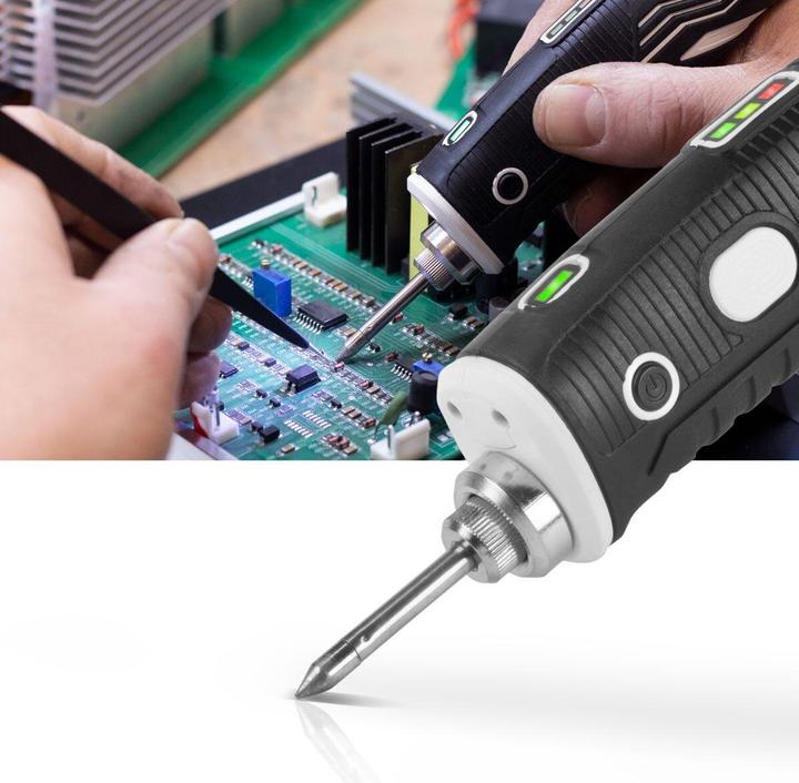 Actual product image Stahlwerk Soldering iron tip with 4 mm diameter, replacement soldering tip for soldering iron (Soldering bit)