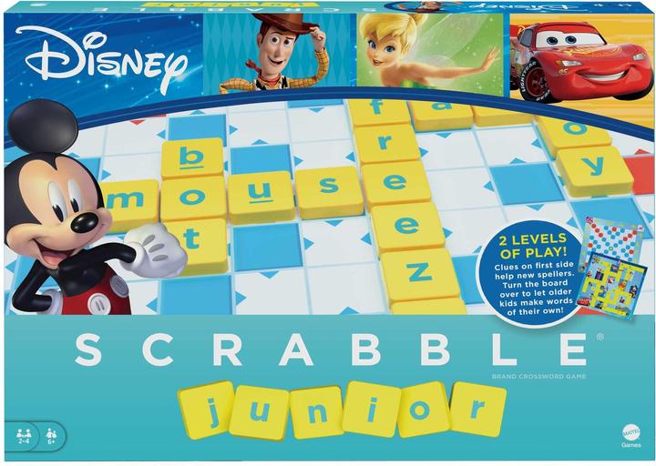 Actual product image Mattel Scrabble Junior Disney (2 - 4 Players)